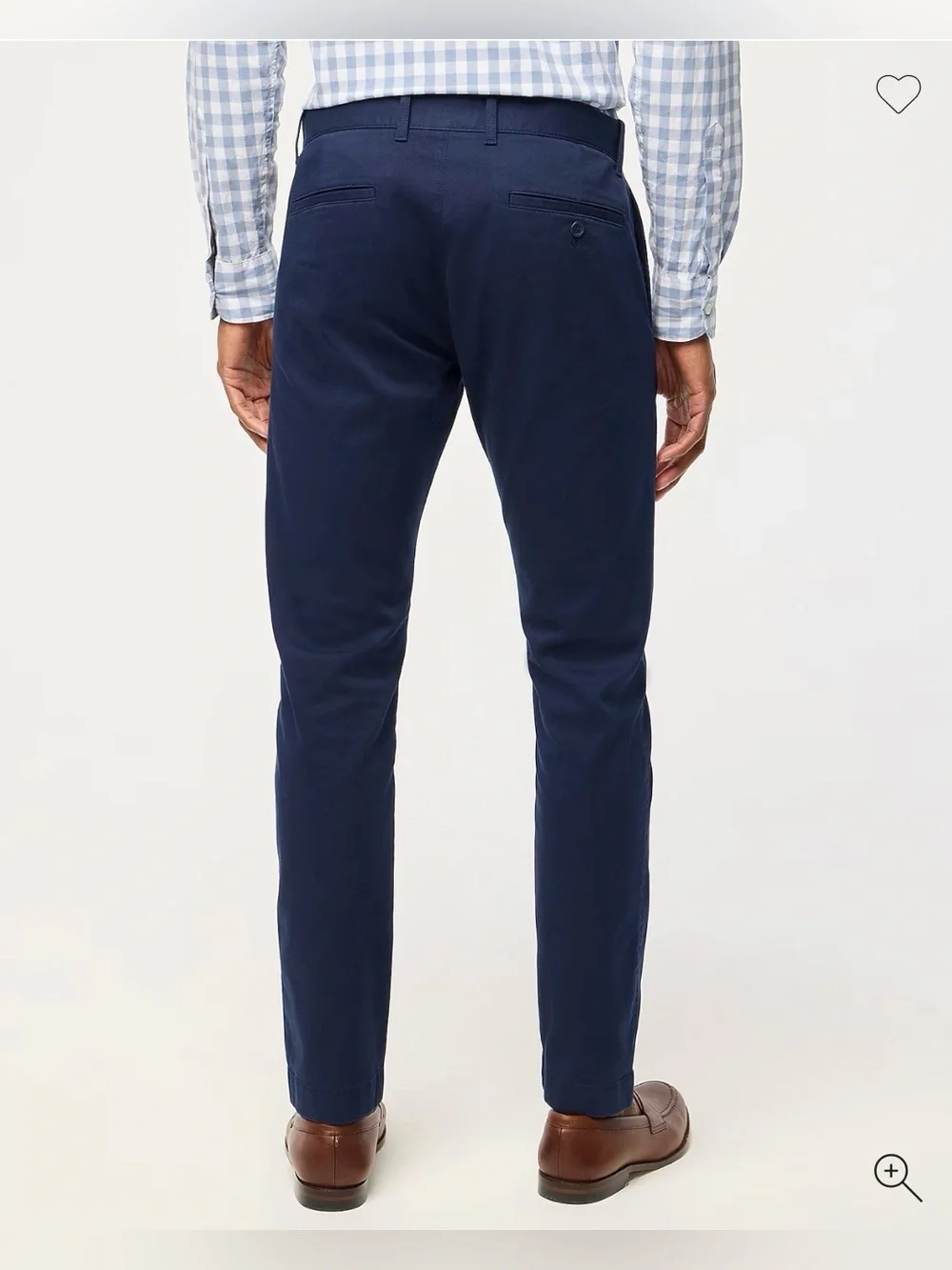 NWT J. Crew Men’s Size 36/32 Navy Slim-Fit Flex Chino Pants